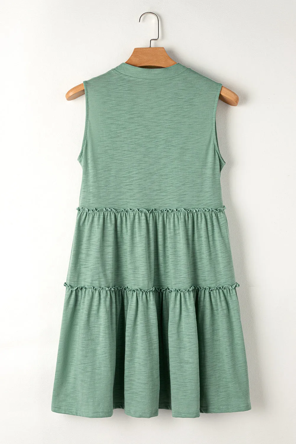 Tiered Flowy Sleeveless Dress