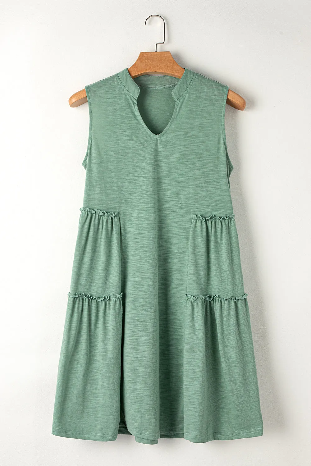 Tiered Flowy Sleeveless Dress