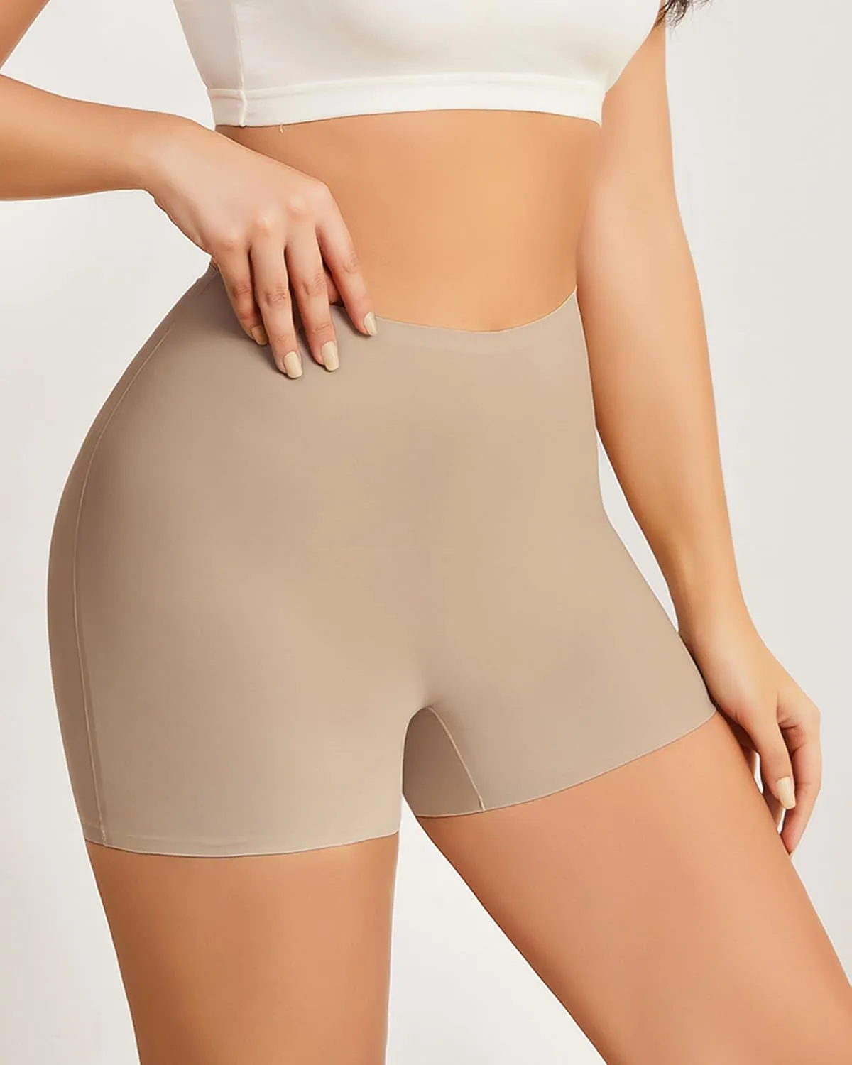Womens Boy Shorts Seamless Underwear Anti Chafing Soft Biker Short Boxers