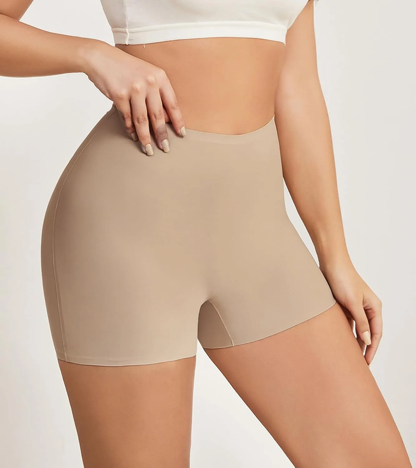 Womens Boy Shorts Seamless Underwear Anti Chafing Soft Biker Short Boxers