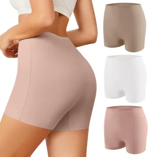 Womens Boy Shorts Seamless Underwear Anti Chafing Soft Biker Short Boxers