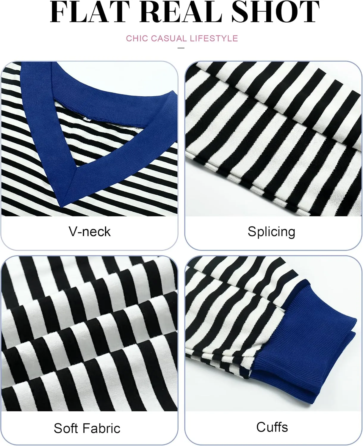 Womens Oversized Sweatshirt V Neck Loose Soft Long Sleeve Pullover Tops Fashion Hoodies Lightweight Clothes