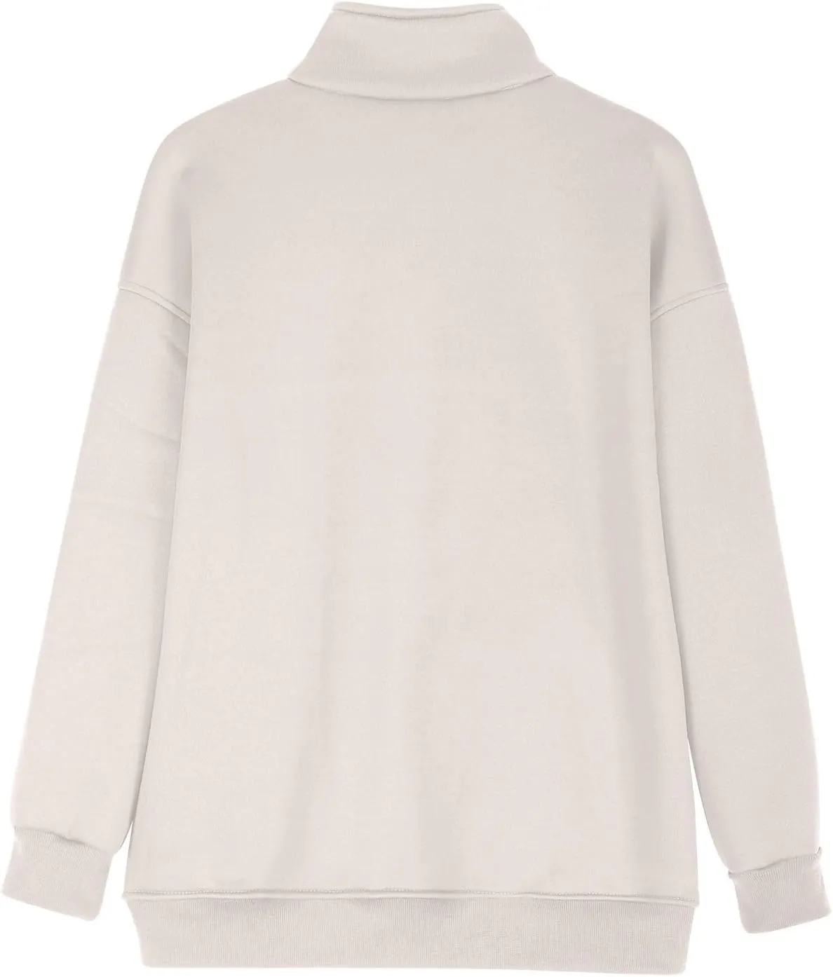 Womens Oversized Sweatshirts Jacket Zip Up Long Sleeve Fleece Y2K Jacket Pockets 2024 Fall Outfits Fashion Clothes