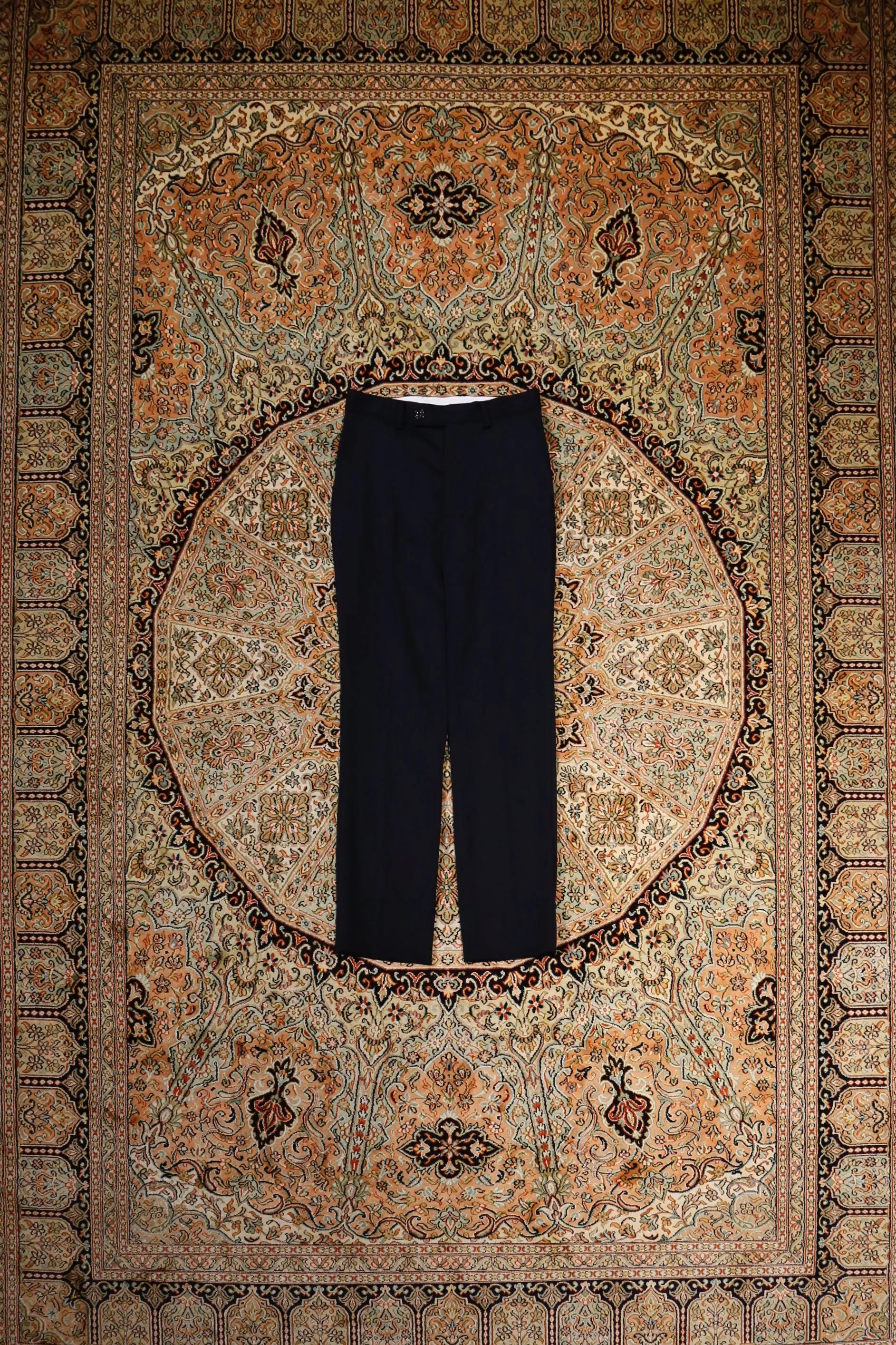 Wool Standard Slacks (NAVY)