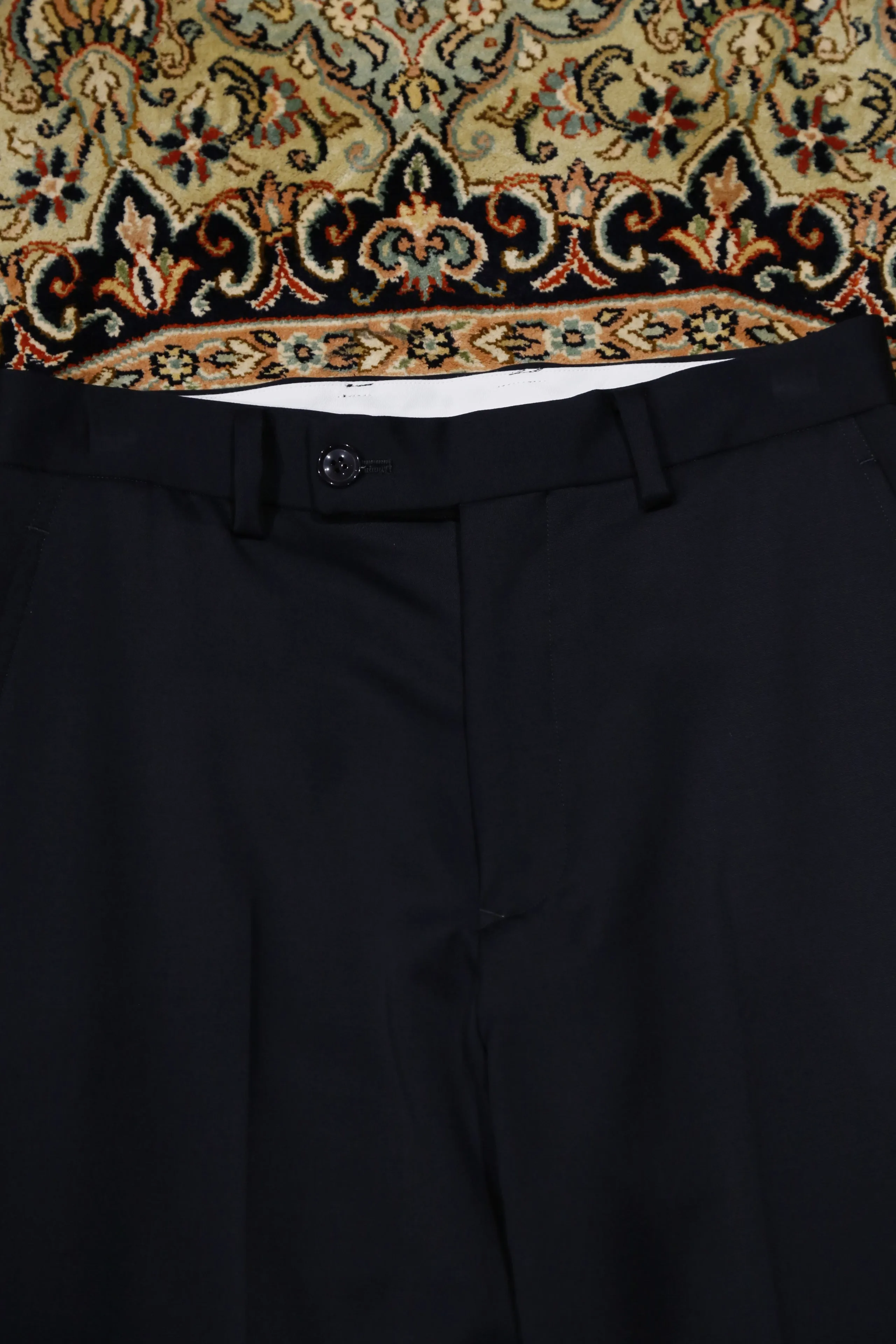 Wool Standard Slacks (NAVY)